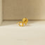 Opal and White Stud, Threadless Flat Back Earring, Minimalist Style, A-SS895