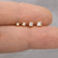 White CZ Stud, Butterfly End or Screw Ball End Earring, Minimalist Style, A-SS221 SS072 SS158 SS073 SS463 SS464 SS465 SS466