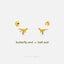 Raptor Dinosaur Stud, Butterfly End or Screw Ball End Earring, Minimalist Style, A-SS713 SS714