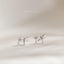 Dragonfly Stud, Butterfly End or Screw Ball End Earring, Minimalist Style, A-SS815 SS816