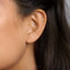 Mermaid Tail Stud, Butterfly End or Screw Ball End Earring, Minimalist Style, A-SS831 SS832