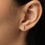 Parrot Cockatiel Bird Stud, Butterfly End or Screw Ball End Earring, Minimalist Style, A-SS711 SS712