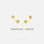 Smiley Face Stud, Butterfly End or Screw Ball End Earring, Minimalist Style, A-SS663 SS664