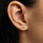 Infinity Sign Stud, Butterfly End or Screw Ball End Earring, Minimalist Style, A-SS805 SS806