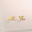 Flying Dragon Stud, Butterfly End or Screw Ball End Earring, Minimalist Style, A-SS829 SS830