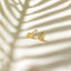 Volleyball Stud, Butterfly End or Screw Ball End Earring, Minimalist Style, A-SS871 SS872