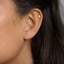Pom Stud, Butterfly End or Screw Ball End Earring, Minimalist Style, A-SS687 SS688