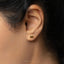 Elephant Stud, Butterfly End or Screw Ball End Earring, Minimalist Style, A-SS494 SS495