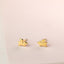 Flying Pig Stud, Butterfly End or Screw Ball End Earring, Minimalist Style, A-SS839 SS840