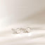 Hexagon Stud, Butterfly End or Screw Ball End Earring, Minimalist Style, A-SS855 SS856