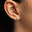 Police Badge Stud, Butterfly End or Screw Ball End Earring, Minimalist Style, A-SS695 SS696