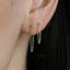 Simple Chain Dangle Stud, Earring, Minimalist Style, A-SS197 SS198
