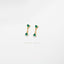 Gem Dangle Stud, Earring, Minimalist Style, A-SS209 SS210 SS288 SS289 SS290 SS291