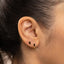 Gem Spike Stud, Earring, Minimalist Style, A-SS292 SS195 SS293 SS294 SS295 SS296