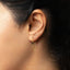 Baguette Chain Stud, Earring, Minimalist Style, A-SS332 SS302 SS303 SS304 SS305