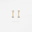 Gem Dangle Stud, Earring, Minimalist Style, A-SS209 SS210 SS288 SS289 SS290 SS291