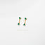 Gem Dangle Stud, Earring, Minimalist Style, A-SS209 SS210 SS288 SS289 SS290 SS291