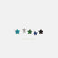 5-Petal Flower Stud, Earring, Minimalist Style, A-SS321 SS322 SS323 SS324 SS325