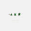 Emerald Stone Flower Stud, Earring, Minimalist Style, A-SS151 SS079 SS322