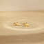 Cross Stud, Earring, Minimalist Style, A-SS015