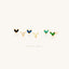 Gemstones Leaf Flower Stud, Earring, Minimalist Style, A-SS136 SS137 SS155 SS239 SS255 SS204
