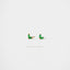 Gemstones Leaf Flower Stud, Earring, Minimalist Style, A-SS136 SS137 SS155 SS239 SS255 SS204