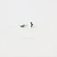 Emerald CZ Stud, Earring, Minimalist Style, A-SS163