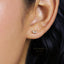 Heart Stud, Earring, Minimalist Style, A-SS028