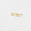 Cross Stud, Earring, Minimalist Style, A-SS015