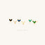 Gemstone Flower Stud, Earring, Minimalist Style, A-SS136 SS137 SS155 SS239 SS255 SS204