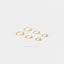 Simple Beaded Hoop, Huggies Earring, Minimalist Style, A-SH535 SH53 SH537 SH538 SH539 SH540
