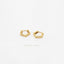 Pentagon Hoop, Huggies Earring, Minimalist Style, A-SH263