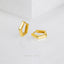 Pentagon Hoop, Huggies Earring, Minimalist Style, A-SH263