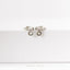 Sun Drop Hoop, Huggies Earring, Minimalist Style, A-SH644