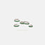 Simple Emerald Gemstone Hoop, Huggies Earring, Minimalist Style, A-SH170 SH171 SH172 SH173 SH174 SH175