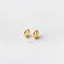 Thick Hoop, Huggies Earring, Minimalist Style, A-SH020