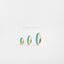 Turquoise Gemstone Hoop, Huggies Earring, Minimalist Style, A-SH126 SH127 SH128 SH129 SH130 SH131