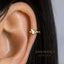 Tiny Butterfly Cartilage Hoops, Gold, Silver SHEMISLI - SH217 LR