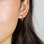 Beaded Cartilage Hoop, Helix Earring, Minimalist Style, A-SH596 SH597 SH598 SH599