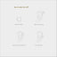 Large Band Ear Cuff, Conch Earring, Minimalist Style, A-SF004