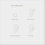 Double Lined Ear Cuff, Conch Earring, Minimalist Style, A-SF024