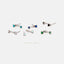 Gemstones Ear Jacket, Stud Earring, Minimalist Style, A-SJ001 SJ002 SJ003 SJ023 SJ022 SJ024