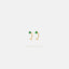 Gemstone Ear Jacket, Stud Earring, Minimalist Style, A-SJ016 SJ017 SJ018 SJ019 SJ020 SJ013 NOBKG