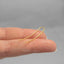 Thin Wire Ear Climber, Stud Earring, Minimalist Style, A-SS334 NOBKG