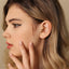 Dragonfly Tragus Stud, Threadless Flat Back Earring, Minimalist Style, A-SS581