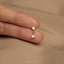 Dangle Opal Tragus Stud, Threadless Flat Back Earring, Minimalist Style, A-SS893