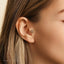Flower Tragus Stud, Threadless Flat Back Earring, Minimalist Style, A-SS853