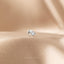 Square Stone Tragus Stud, Threadless Flat Back Earring, Minimalist Style, A-SS556