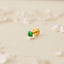 Emerald Tragus Stud, Threadless Flat Back Earring, Minimalist Style, A-SS509