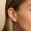 Sun Tragus Stud, Threadless Flat Back Earring, Minimalist Style, A-SS910